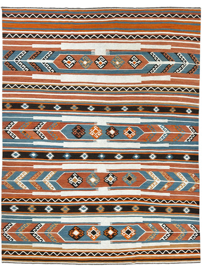 Flatweave Kilim 10'5"x13'3" Area Rug