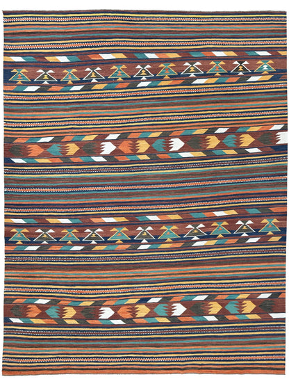 Flatweave Kilim 10'3"x13'1" Area Rug