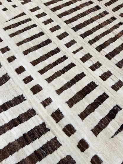 Moroccan Style 9'7"x13'0" Area Rug