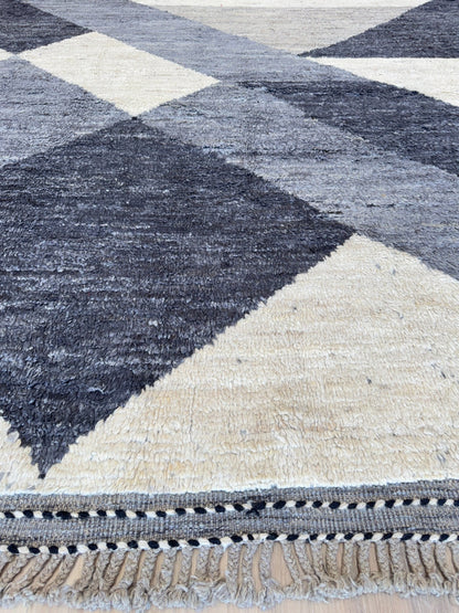 Moroccan Style 10'7"x14'1" Area Rug
