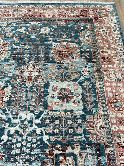 Transitional Tabriz 8'0"x10'1" Area Rug