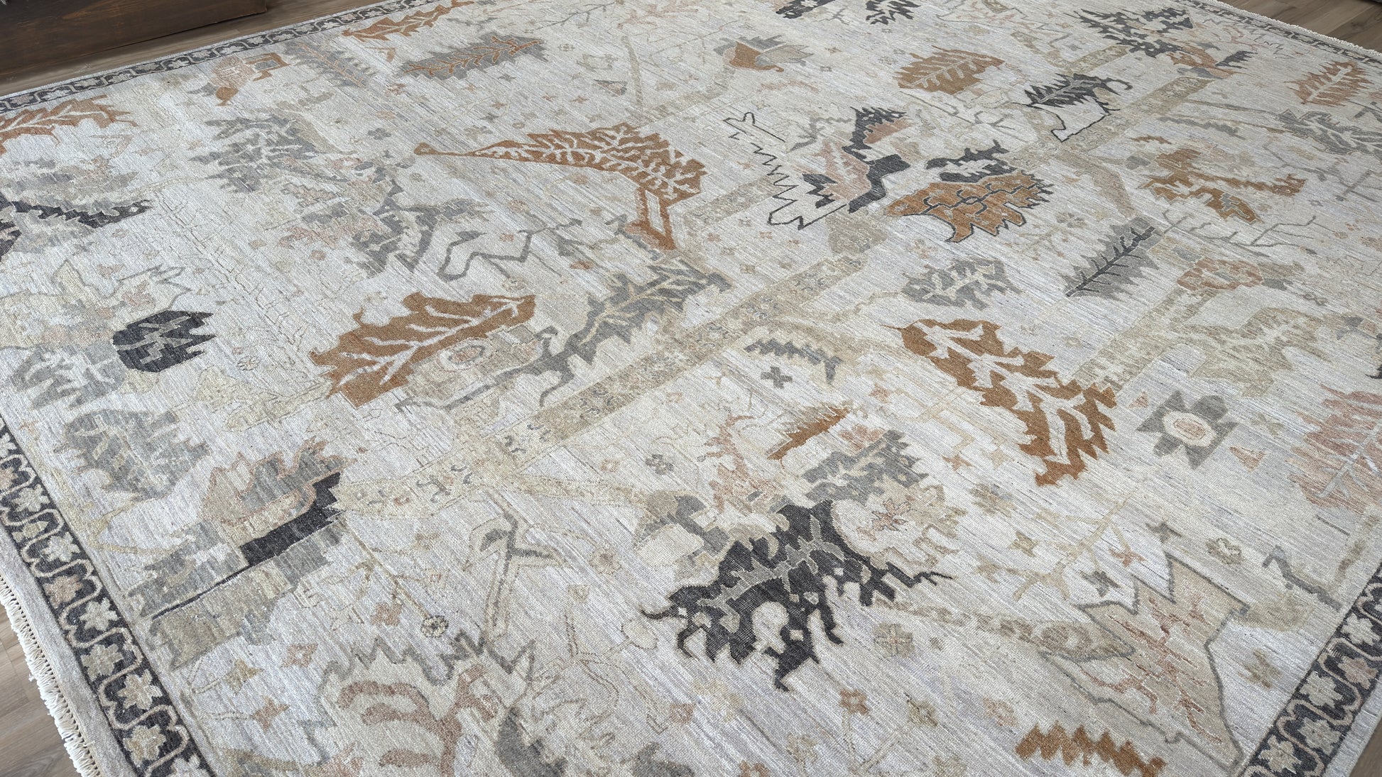 Vintage Look Tree of Life 12'1"x15'0" Area Rug