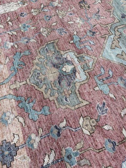 Vintage Look Tabriz 12'0"x14'11" Area Rug