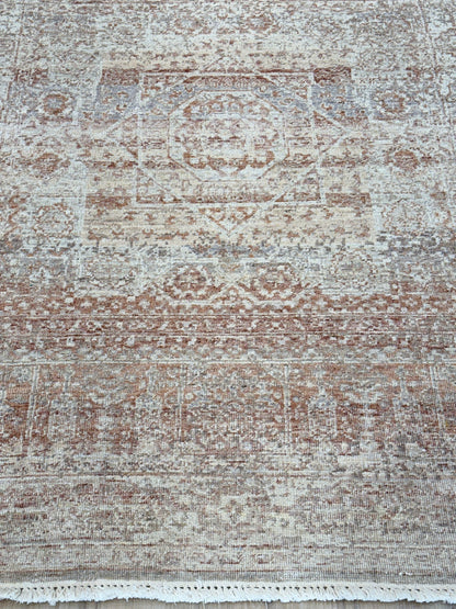 Vintage Look Mamluk 4'2"x5'11" Area Rug