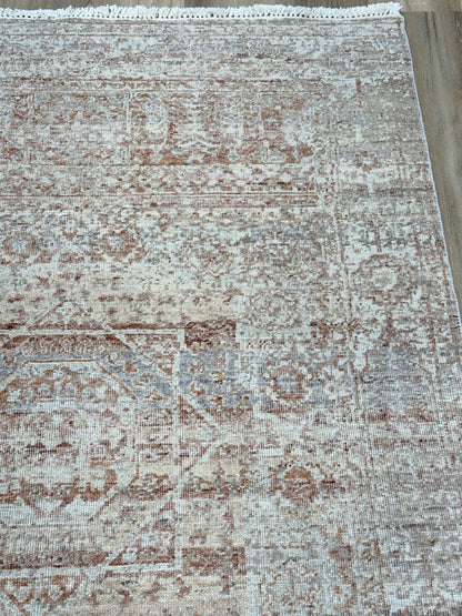 Vintage Look Mamluk 4'2"x5'11" Area Rug