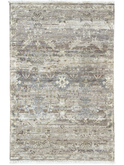 Vintage Look Oushak 3'10"x5'11" Area Rug
