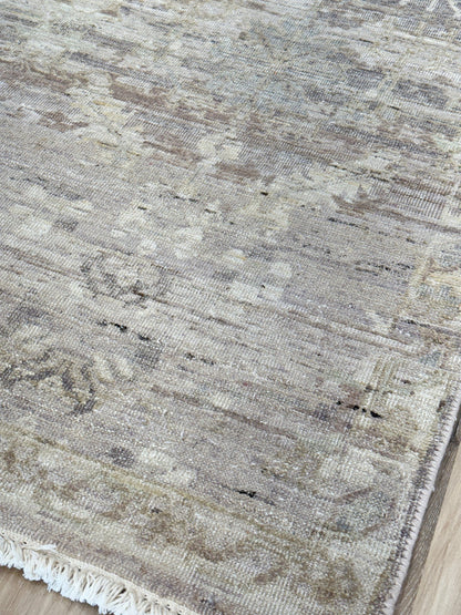 Vintage Look Oushak 3'10"x5'11" Area Rug