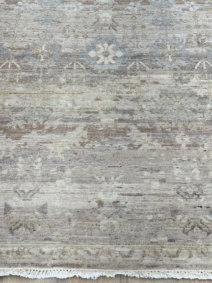 Vintage Look Oushak 3'10"x5'11" Area Rug