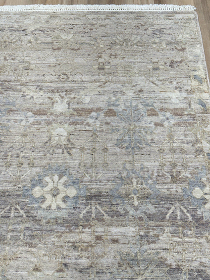 Vintage Look Oushak 3'10"x5'11" Area Rug