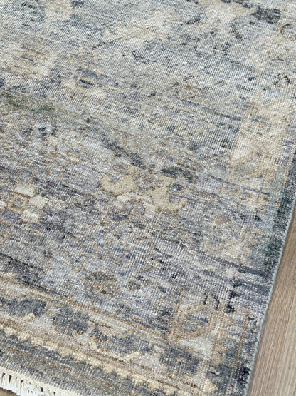 Vintage Look Oushak 5'2"x6'11" Area Rug