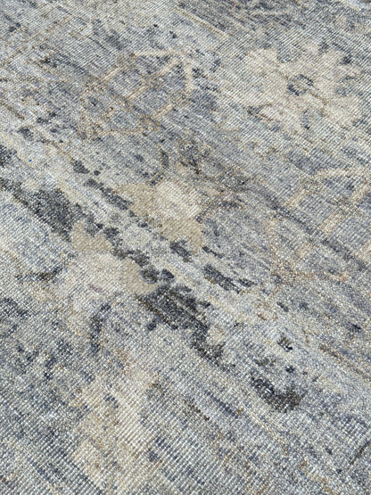 Vintage Look Oushak 5'2"x6'11" Area Rug