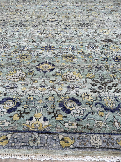 Vintage Look Tabriz 12'2"x15'2" Area Rug