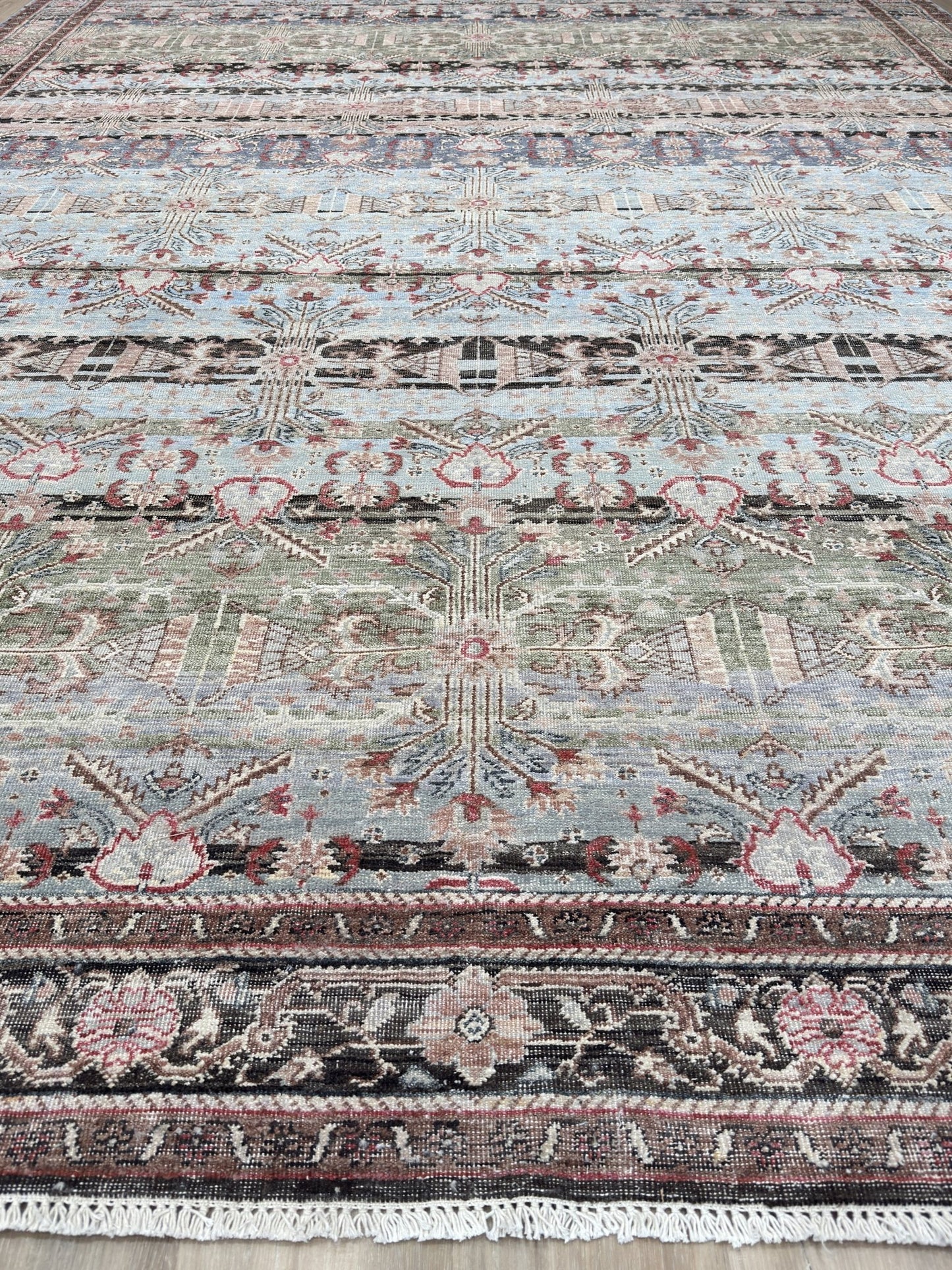 Vintage Look Malayer 9'2"x12'0" Area Rug