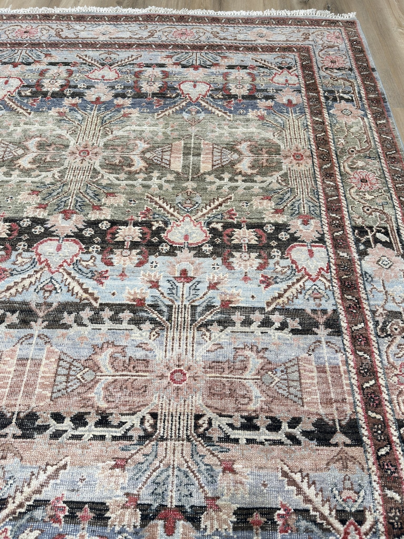 Vintage Look Malayer 9'2"x12'0" Area Rug
