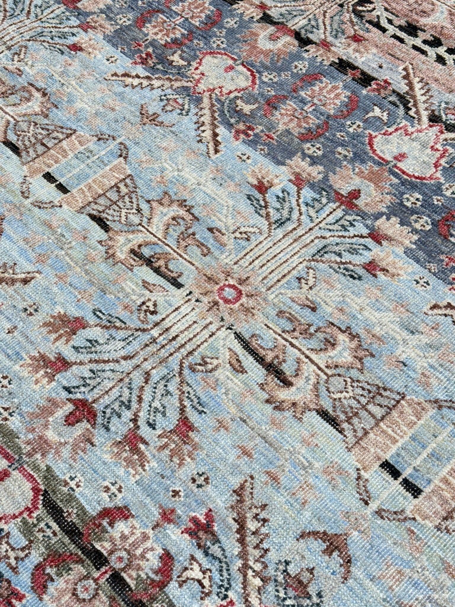 Vintage Look Malayer 9'2"x12'0" Area Rug