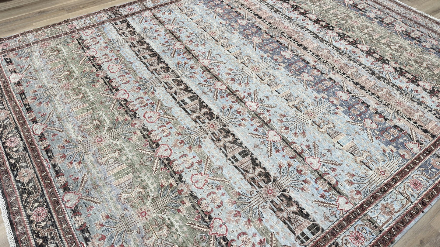 Vintage Look Malayer 9'2"x12'0" Area Rug