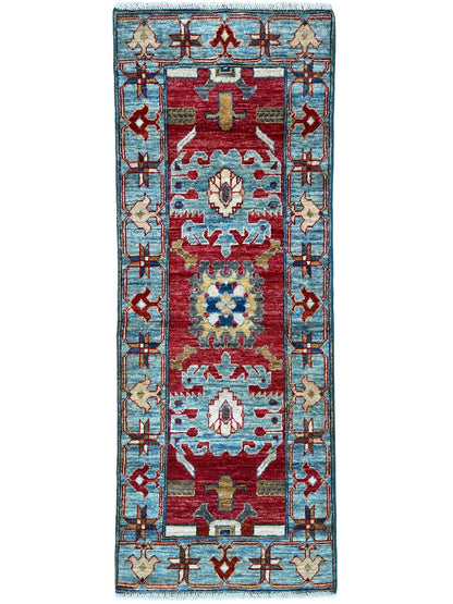 Transitional Heriz 1'11"x4'11"