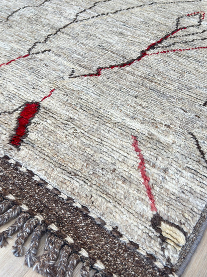 Moroccan Style 5'0"x7'0" Area Rug