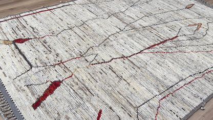 Moroccan Style 8'0"x11'0" Area Rug