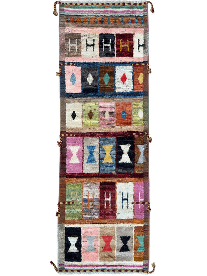 Moroccan Style Runner 3'5"x9'2"