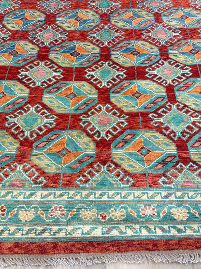 Tribal Boukhara 8'4"x9'7" Area Rug