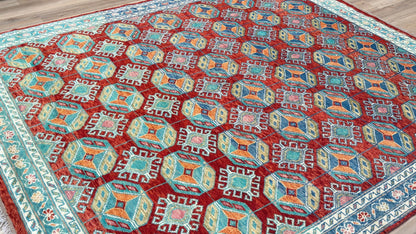 Tribal Boukhara 8'4"x9'7" Area Rug