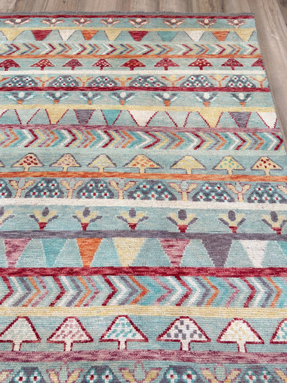 Tribal Style 9'0"x12'0" Area Rug