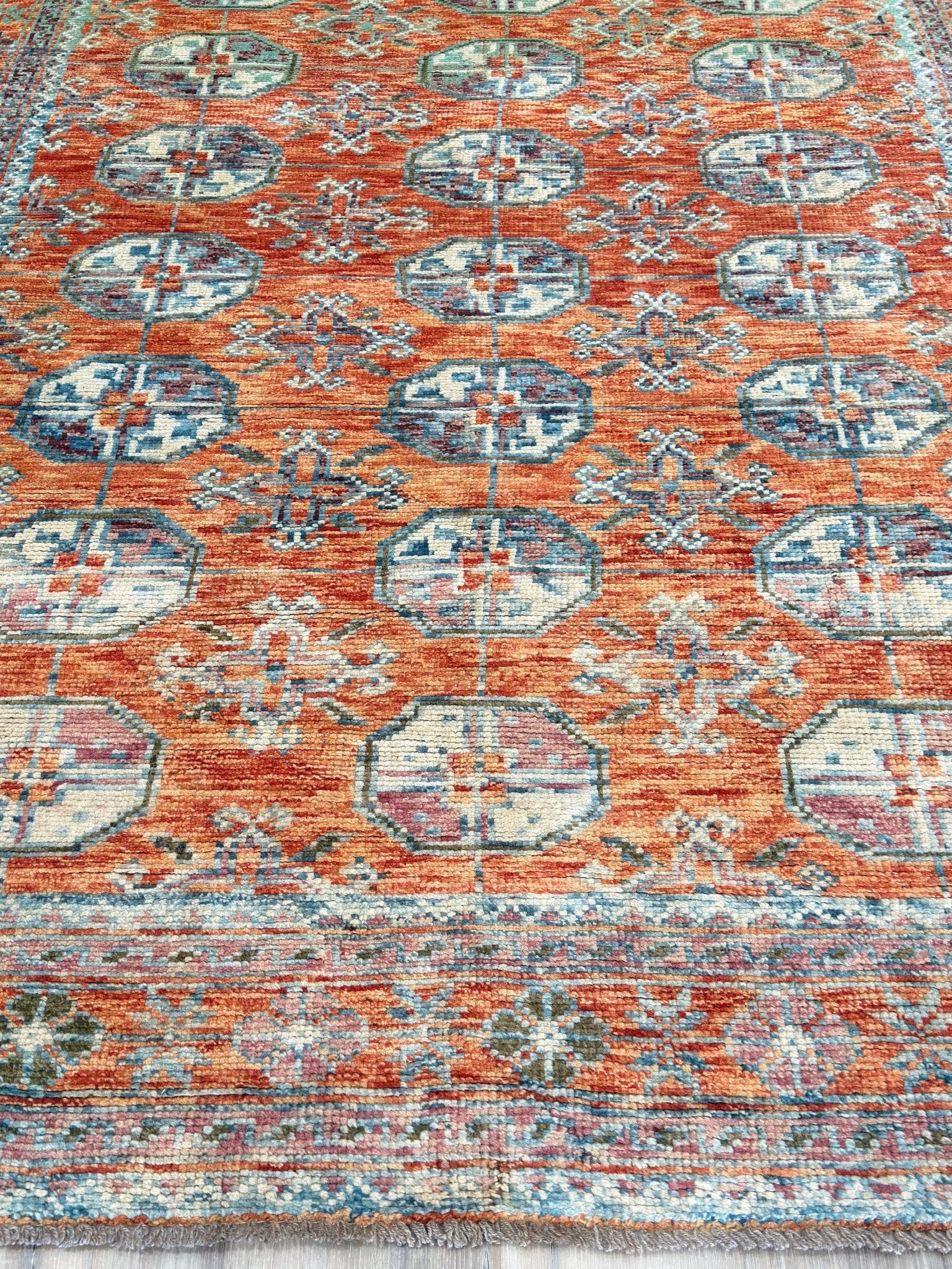 Tribal Boukhara 5'1"x6'4" Area Rug