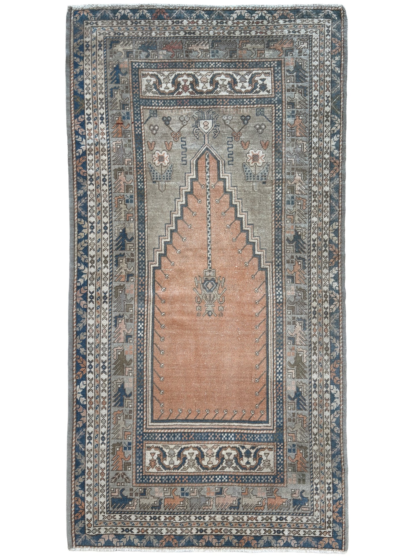 Turkish Vintage 3'9"x7'1"