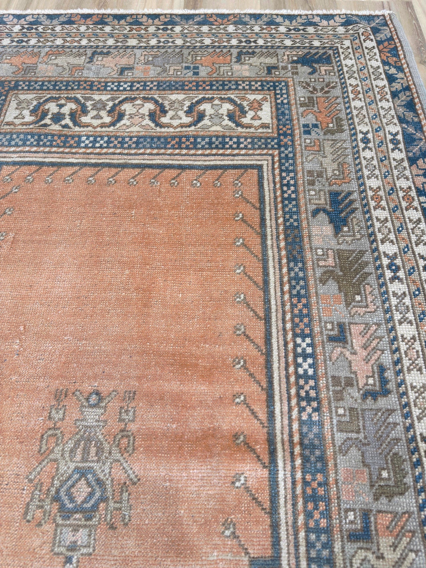 Turkish Vintage 3'9"x7'1"