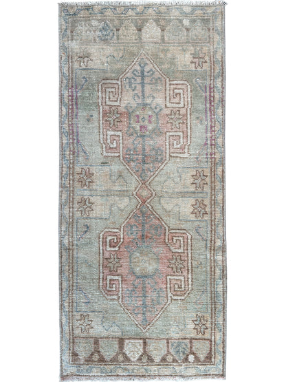 Turkish Vintage 1'9"x3'10"