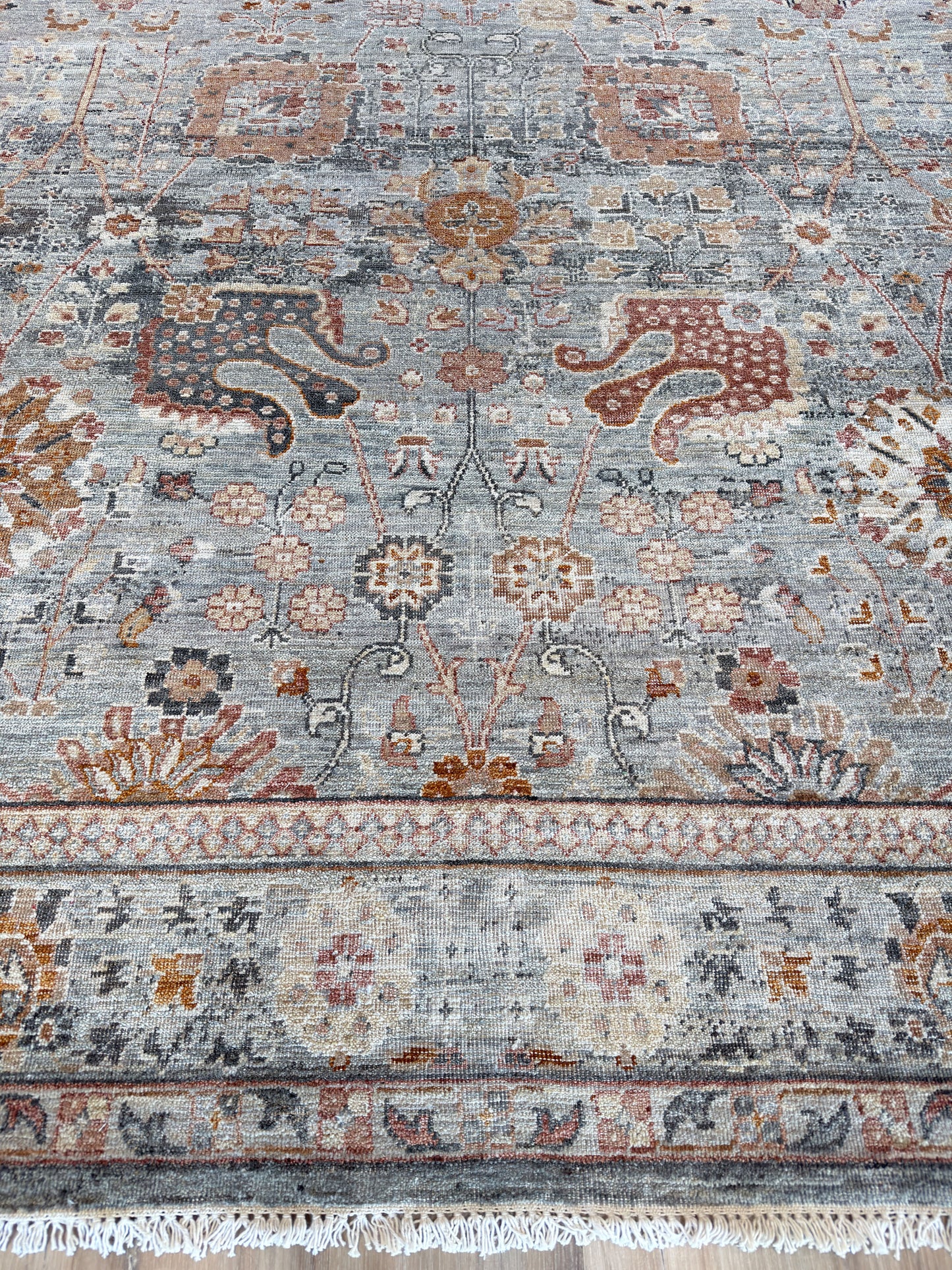 Vintage Look Tabriz 9'1"x11'10"