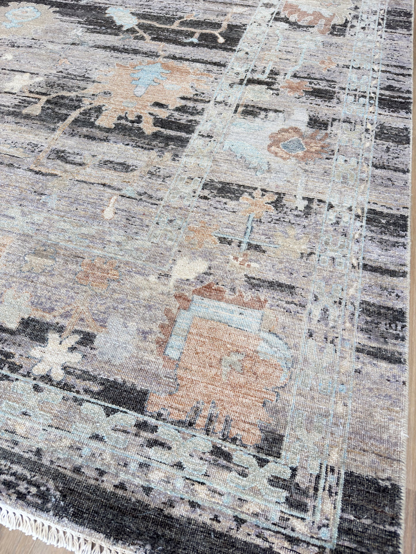 Vintage Look Oushak 9'1"x12'0"