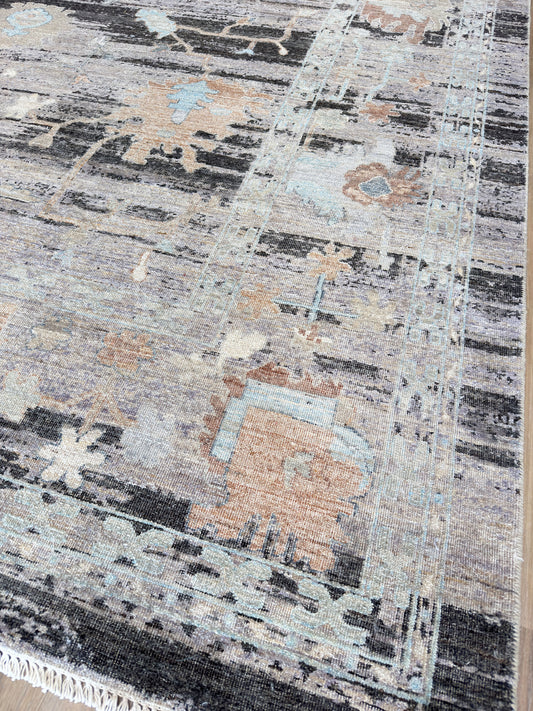 Vintage Look Oushak 9'1"x12'0"