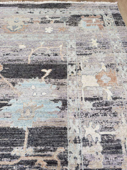 Vintage Look Oushak 9'1"x12'0"
