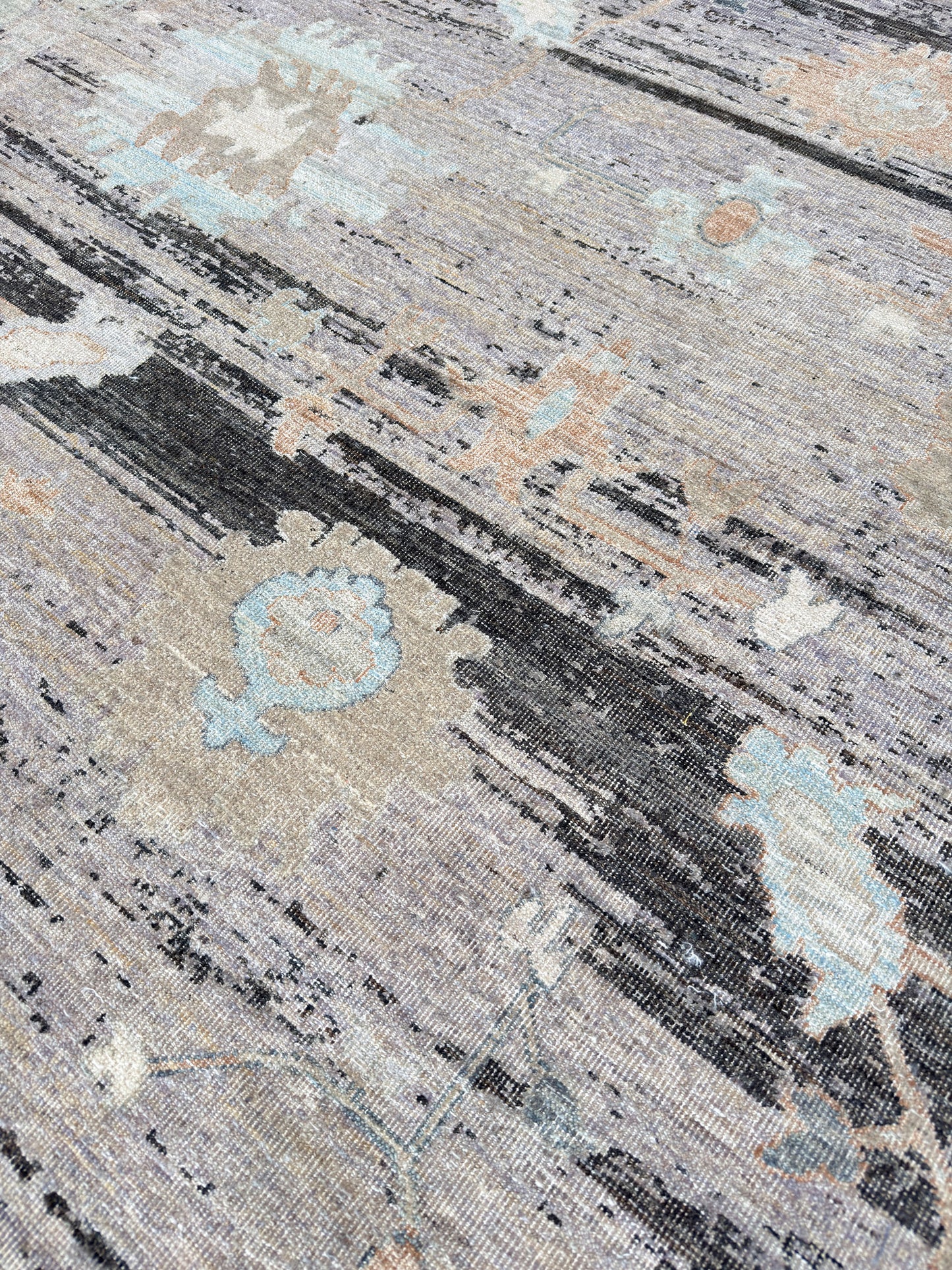 Vintage Look Oushak 9'1"x12'0"