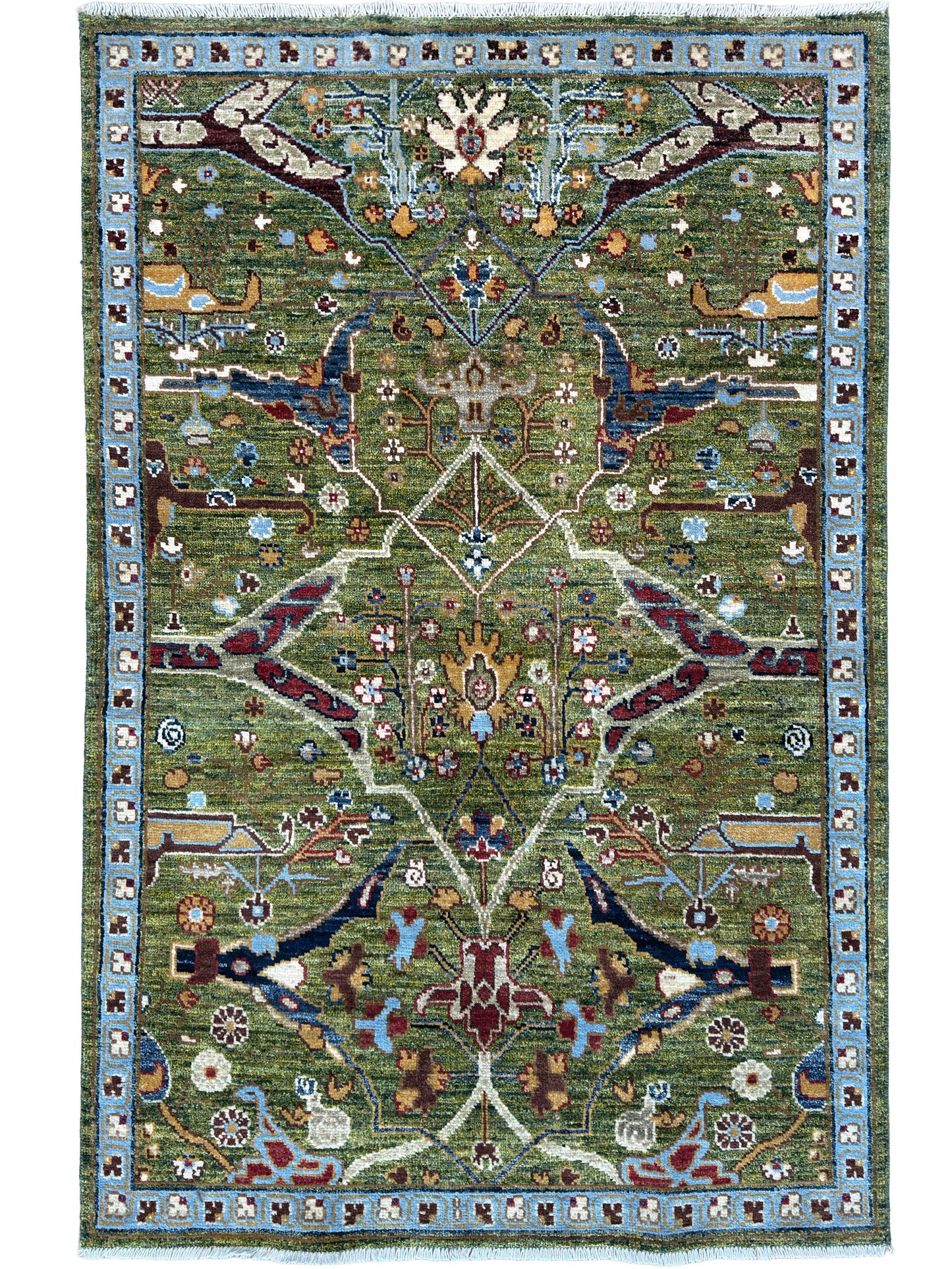 Transitional Bijar 3'3"x4'11"