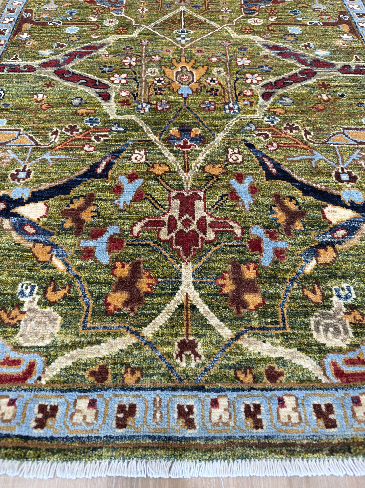 Transitional Bijar 3'3"x4'11"