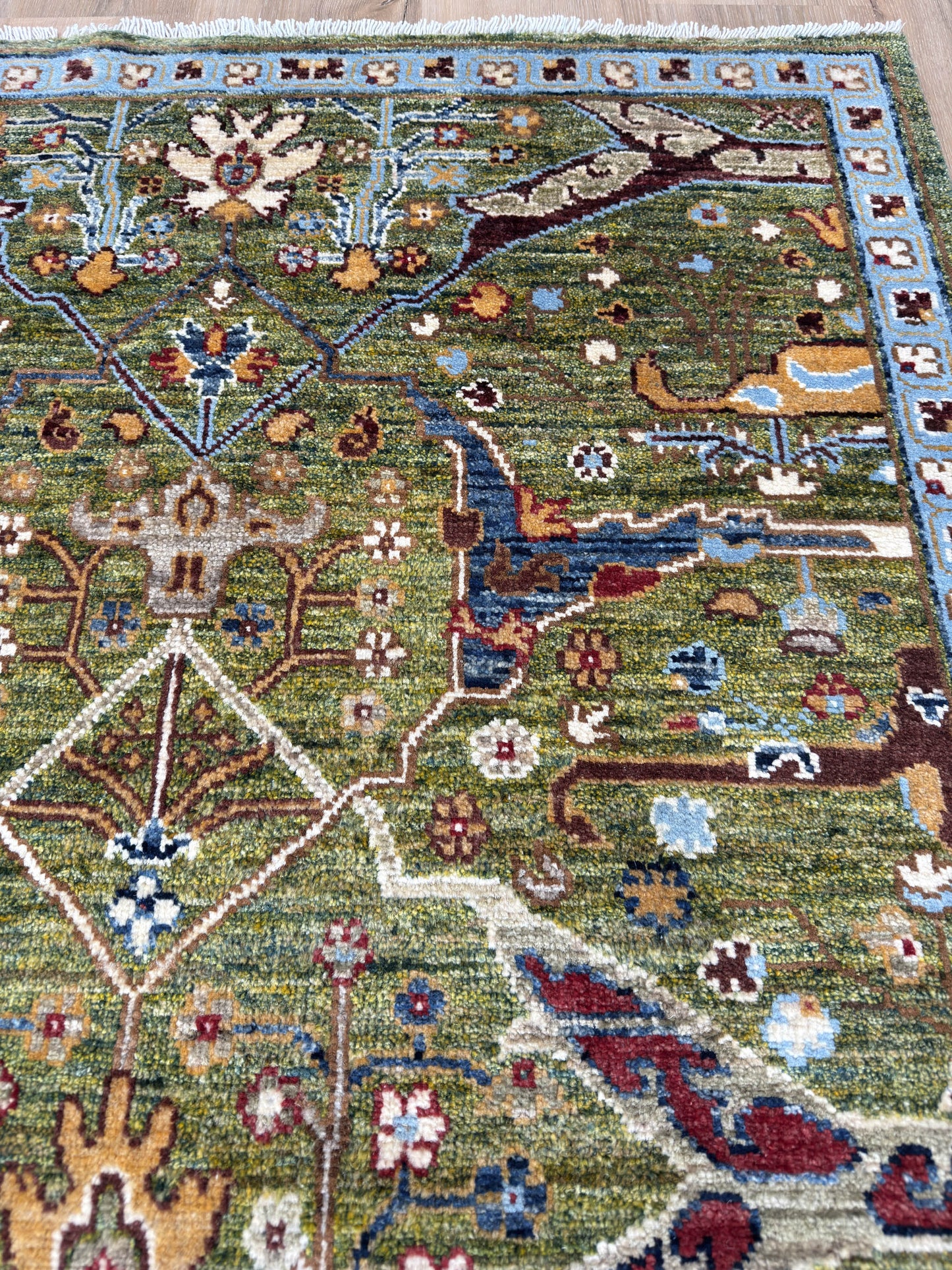 Transitional Bijar 3'3"x4'11"