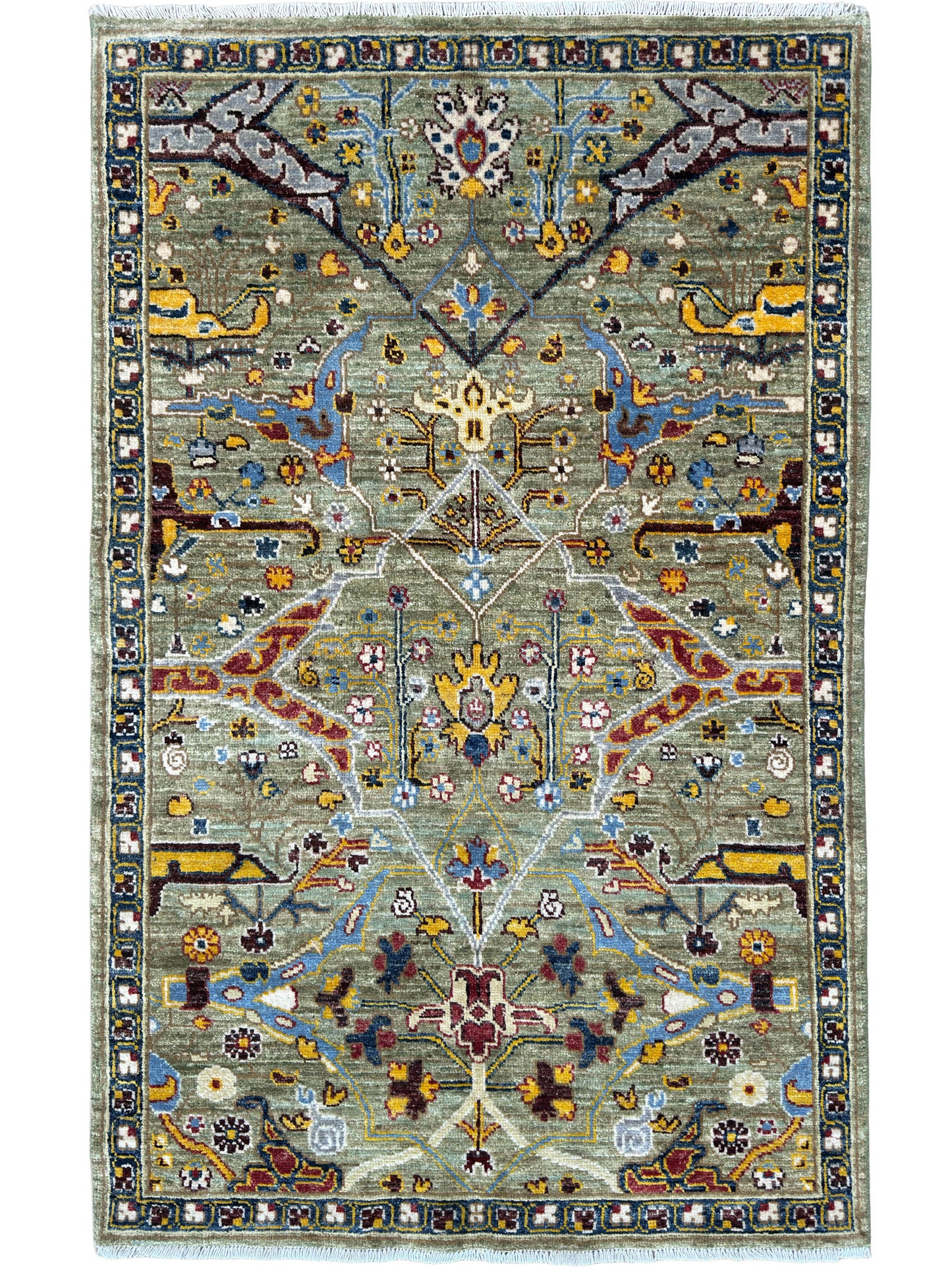 Transitional Bijar 3'3"x4'10"