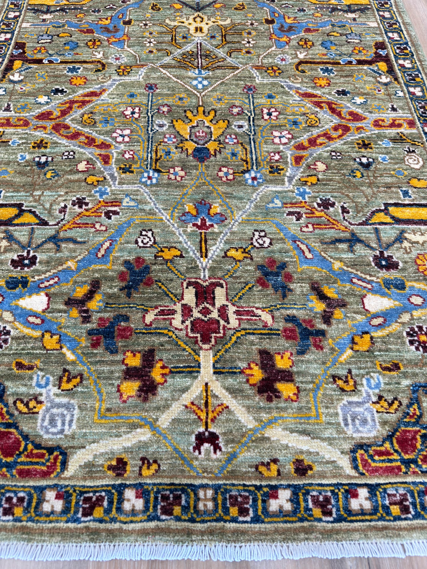 Transitional Bijar 3'3"x4'10"