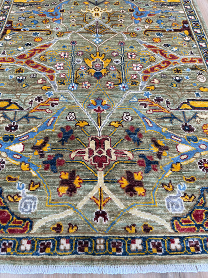Transitional Bijar 3'3"x4'10"