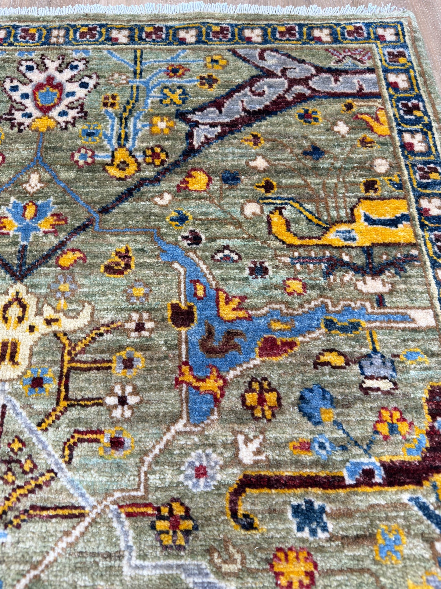 Transitional Bijar 3'3"x4'10"