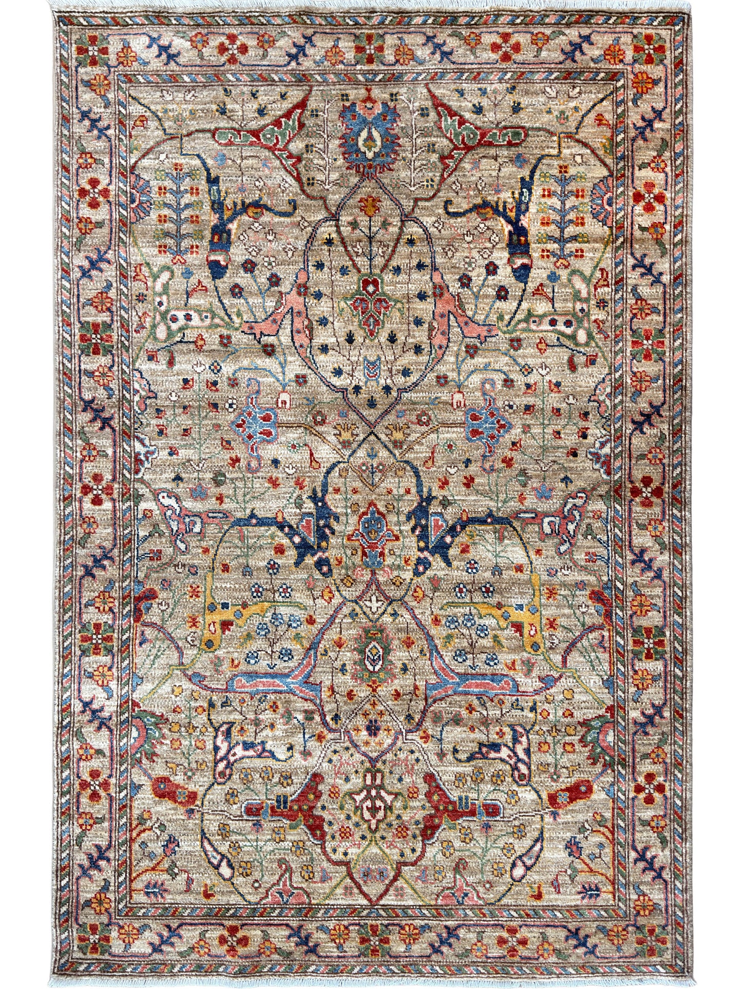 Transitional Bijar 3'10"x5'11"