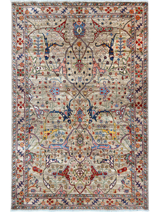 Transitional Bijar 3'10"x5'11"