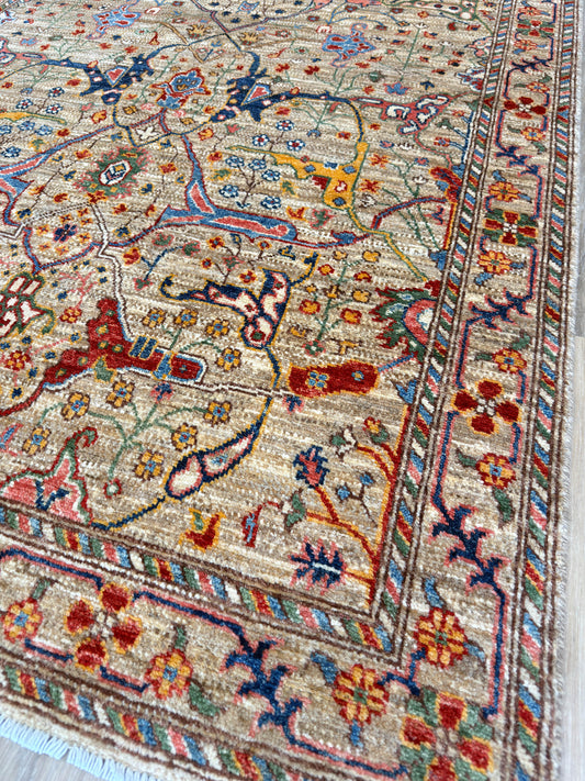 Transitional Bijar 3'10"x5'11"