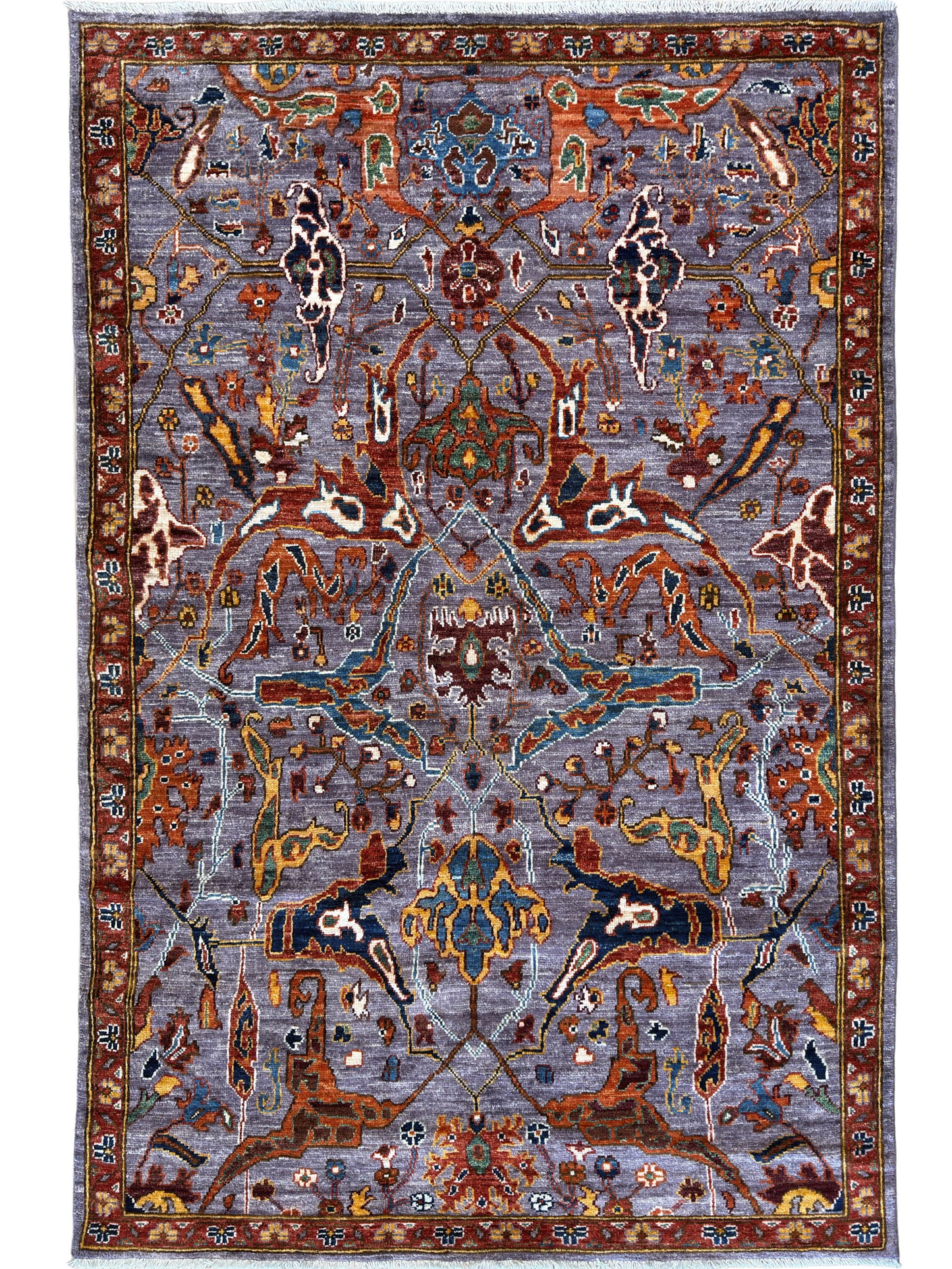 Transitional Bijar 3'10"x5'11"