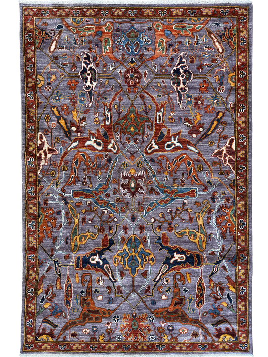 Transitional Bijar 3'10"x5'11"