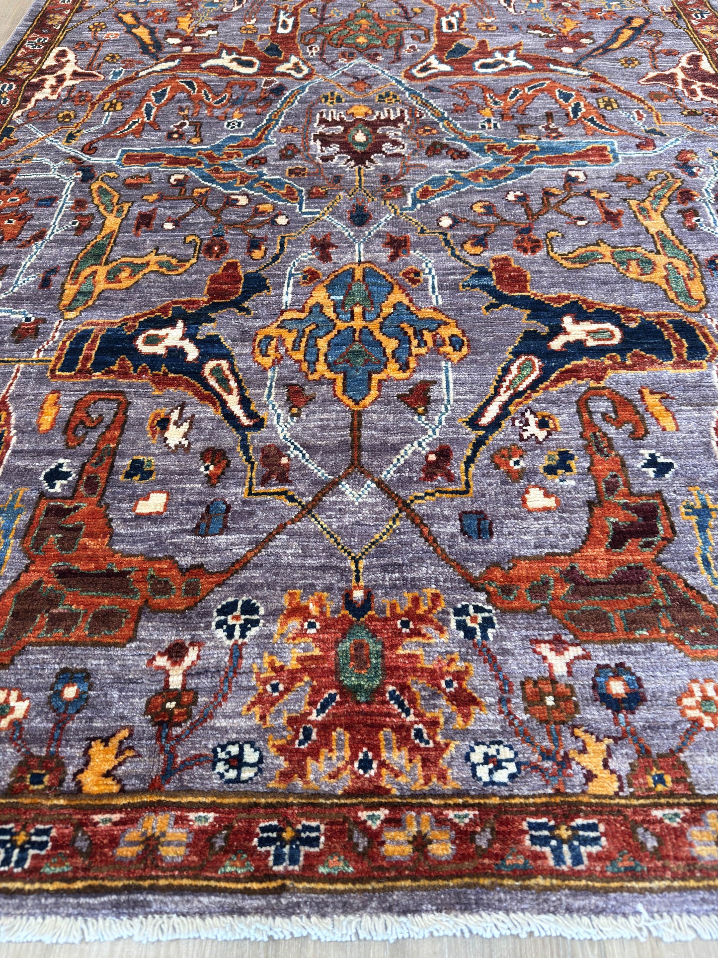 Transitional Bijar 3'10"x5'11"