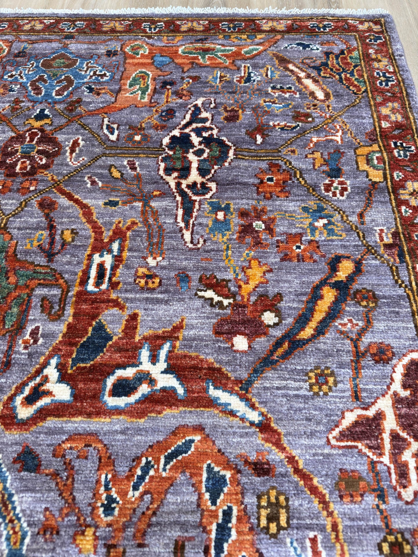 Transitional Bijar 3'10"x5'11"